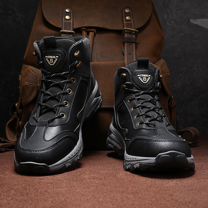 Men’s Hiking Boots – Waterproof Breathable & Lightweight Suede Leather Hiking Boots for Men