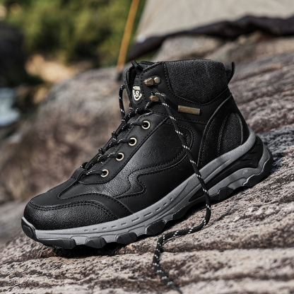 Men’s Hiking Boots – Waterproof Breathable & Lightweight Suede Leather Hiking Boots for Men