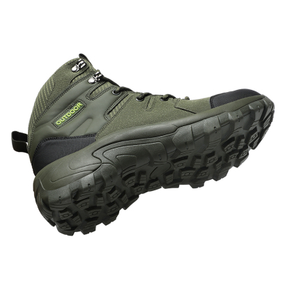 Men's Water-Resistant Work Boots Lightweight Tactical Boots Non-Slip Hiking Boots for Men