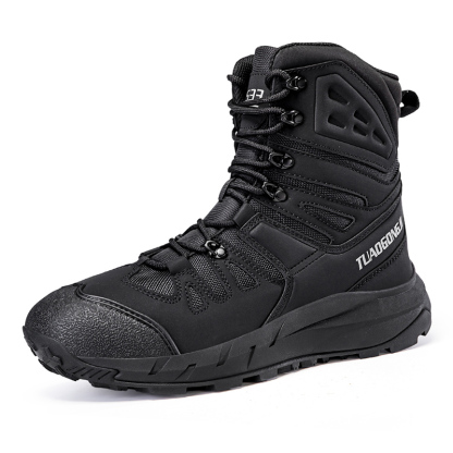 Men's Waterproof Hiking Boots Lightweight Non-Slip Outdoor Ankle Trekking Boots Expedition