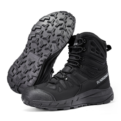 Men's Waterproof Hiking Boots Lightweight Non-Slip Outdoor Ankle Trekking Boots Expedition