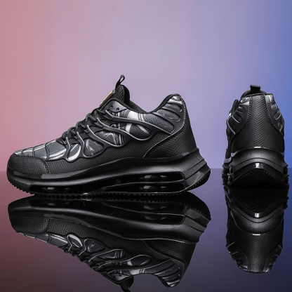 Steel Toe Shoes for Men Women Safety Work Sneakers Indestructible Comfortable Lightweight Breathable Construction Sneakers Anti Smashing Puncture Proof Air Cushion