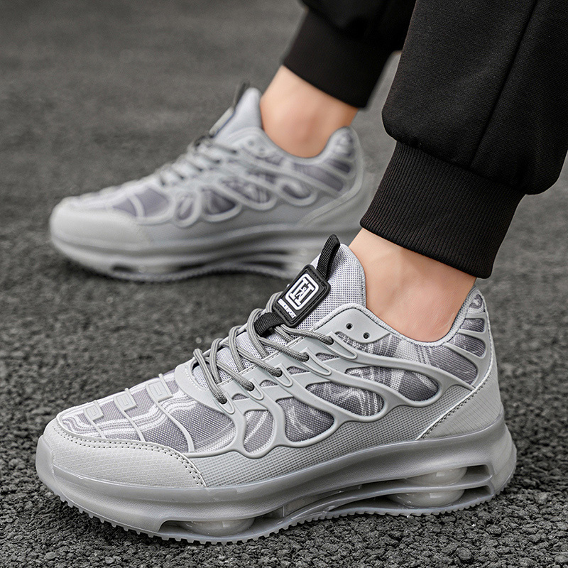 Steel Toe Shoes for Men Women Safety Work Sneakers Indestructible Comfortable Lightweight Breathable Construction Sneakers Anti Smashing Puncture Proof Air Cushion