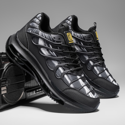 Steel Toe Shoes for Men Women Safety Work Sneakers Indestructible Comfortable Lightweight Breathable Construction Sneakers Anti Smashing Puncture Proof Air Cushion