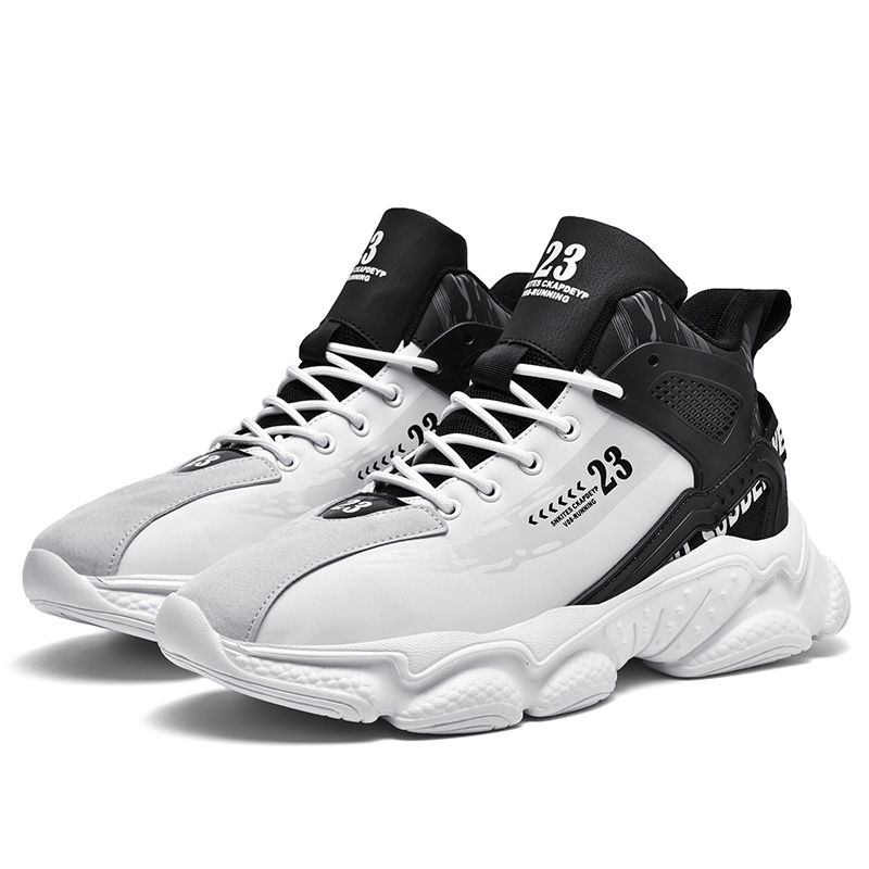 Men's Basketball Shoes Breathable Non-Slip Sneakers Fashionable Sports