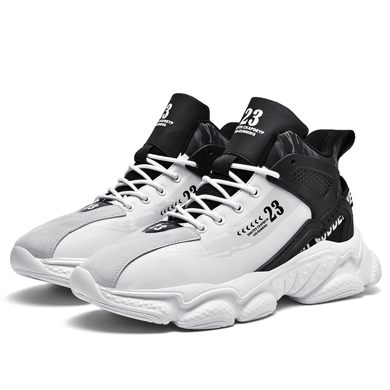 Men's Basketball Shoes Breathable Non-Slip Sneakers Fashionable Sports