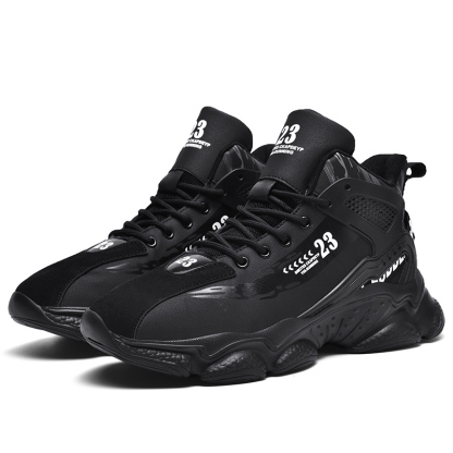 Men's Basketball Shoes Breathable Non-Slip Sneakers Fashionable Sports