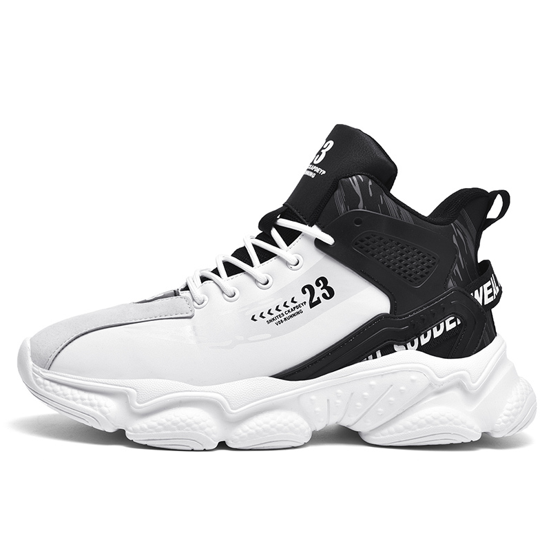 Men's Basketball Shoes Breathable Non-Slip Sneakers Fashionable Sports