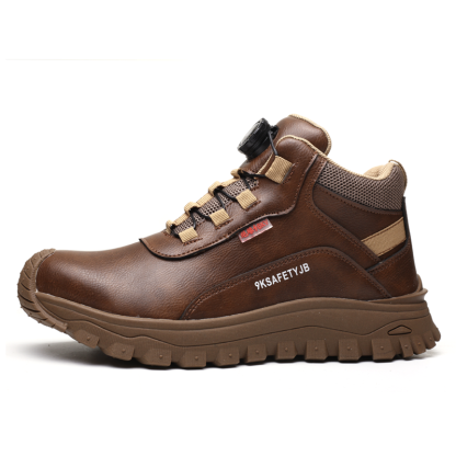 Waterproof Work Boots for Men Women Steel Toe Boots Lightweight Indestructible Slip Resistant Construction Safety Boots