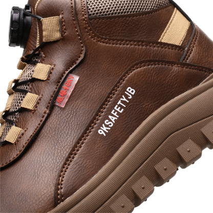 Waterproof Work Boots for Men Women Steel Toe Boots Lightweight Indestructible Slip Resistant Construction Safety Boots