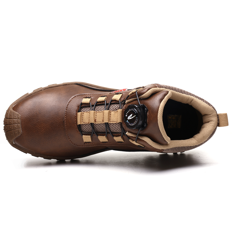 Waterproof Work Boots for Men Women Steel Toe Boots Lightweight Indestructible Slip Resistant Construction Safety Boots