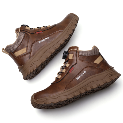 Waterproof Work Boots for Men Women Steel Toe Boots Lightweight Indestructible Slip Resistant Construction Safety Boots