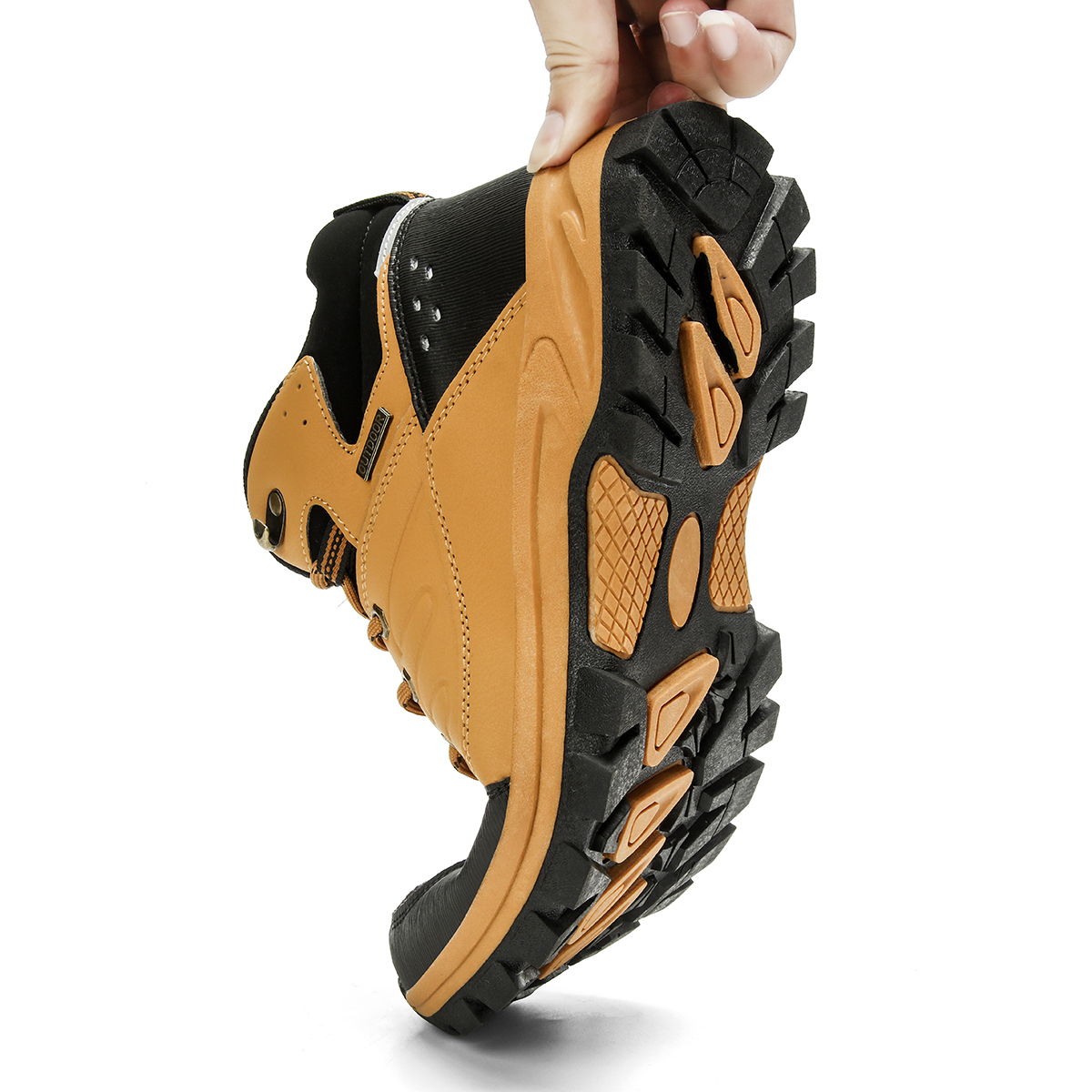 Mens Snow Boots Insulated Waterproof Winter Shoes Non-slip Outdoor with Removable Lining for Men Fur Lined Casual Hiking Lightweight Anti-Slip Water-Resistant Footwear