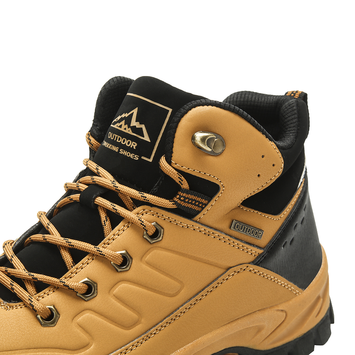 Mens Snow Boots Insulated Waterproof Winter Shoes Non-slip Outdoor with Removable Lining for Men Fur Lined Casual Hiking Lightweight Anti-Slip Water-Resistant Footwear