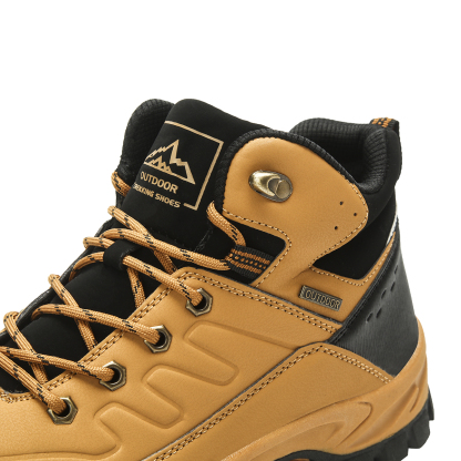 Mens Snow Boots Insulated Waterproof Winter Shoes Non-slip Outdoor with Removable Lining for Men Fur Lined Casual Hiking Lightweight Anti-Slip Water-Resistant Footwear