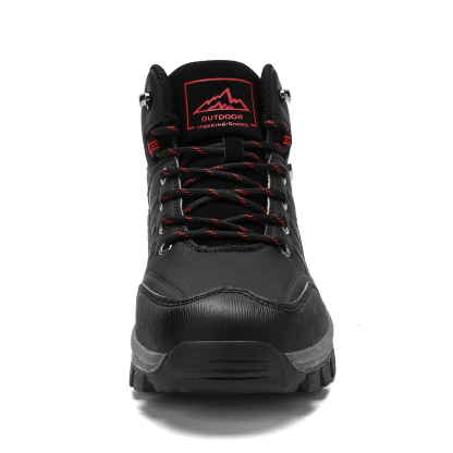 Mens Snow Boots Insulated Waterproof Winter Shoes Non-slip Outdoor with Removable Lining for Men Fur Lined Casual Hiking Lightweight Anti-Slip Water-Resistant Footwear