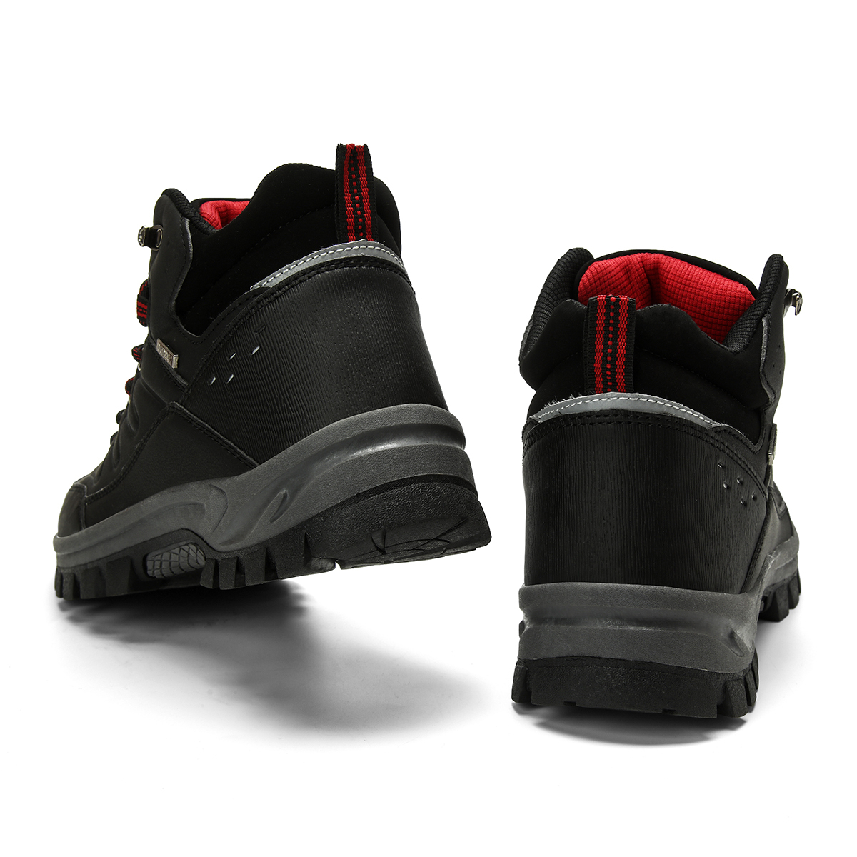 Mens Snow Boots Insulated Waterproof Winter Shoes Non-slip Outdoor with Removable Lining for Men Fur Lined Casual Hiking Lightweight Anti-Slip Water-Resistant Footwear