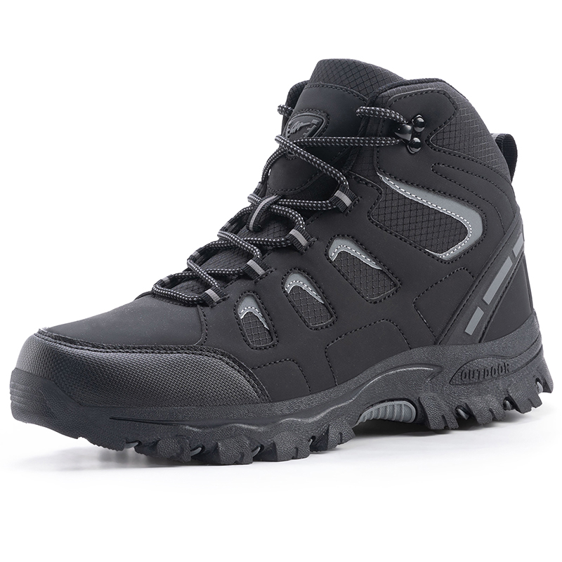 Men's Ankle High Waterproof Hiking Boots Outdoor Lightweight Shoes Trekking Trails Armadillo