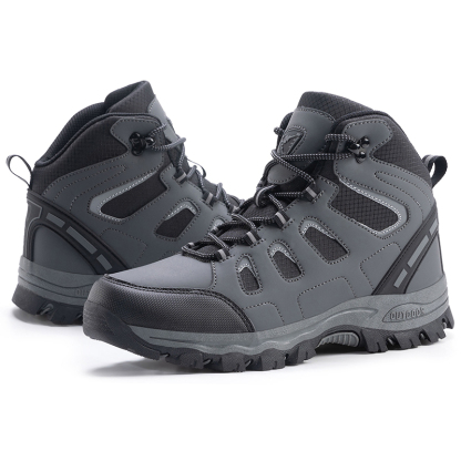 Men's Ankle High Waterproof Hiking Boots Outdoor Lightweight Shoes Trekking Trails Armadillo