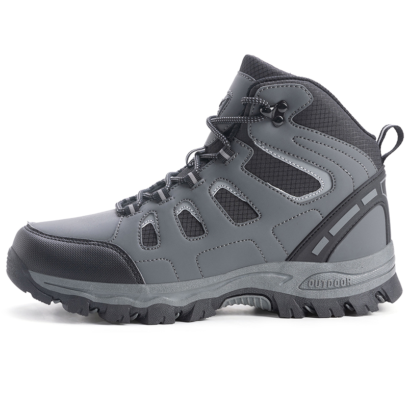 Men's Ankle High Waterproof Hiking Boots Outdoor Lightweight Shoes Trekking Trails Armadillo
