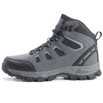 Men's Ankle High Waterproof Hiking Boots Outdoor Lightweight Shoes Trekking Trails Armadillo