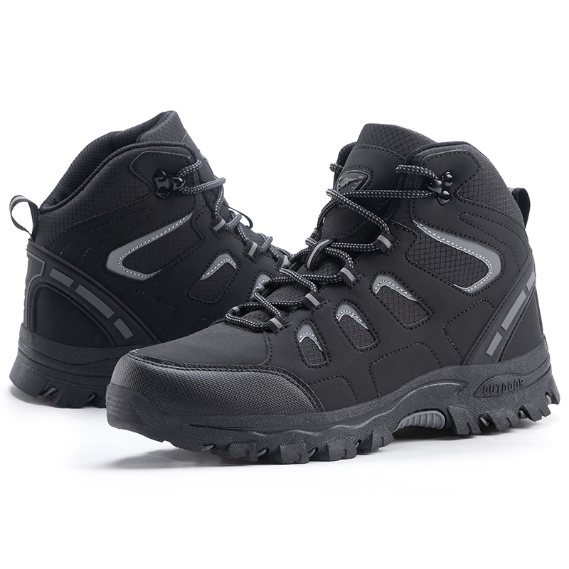 Men's Ankle High Waterproof Hiking Boots Outdoor Lightweight Shoes Trekking Trails Armadillo