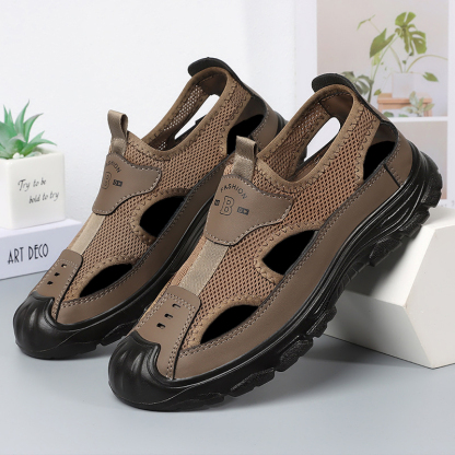 Men's Lightweight Sneakers - Non-Slip Breathable Casual Sports Shoes