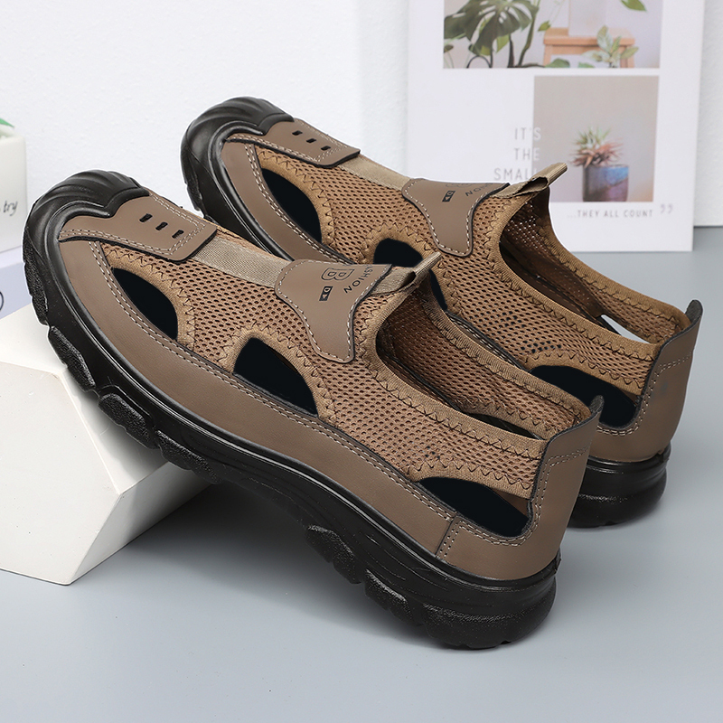 Men's Lightweight Sneakers - Non-Slip Breathable Casual Sports Shoes