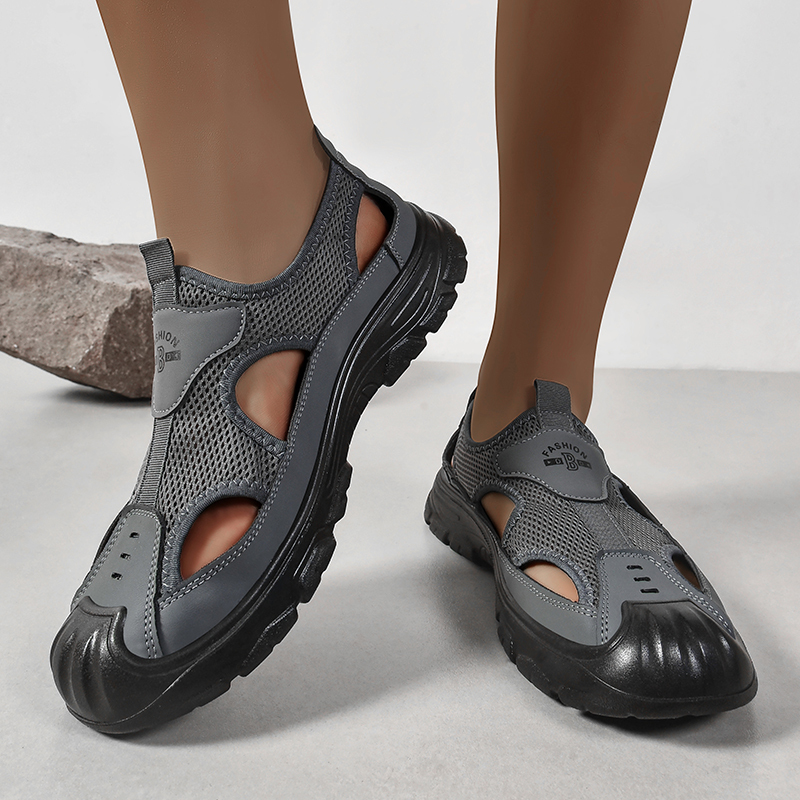 Men's Lightweight Sneakers - Non-Slip Breathable Casual Sports Shoes