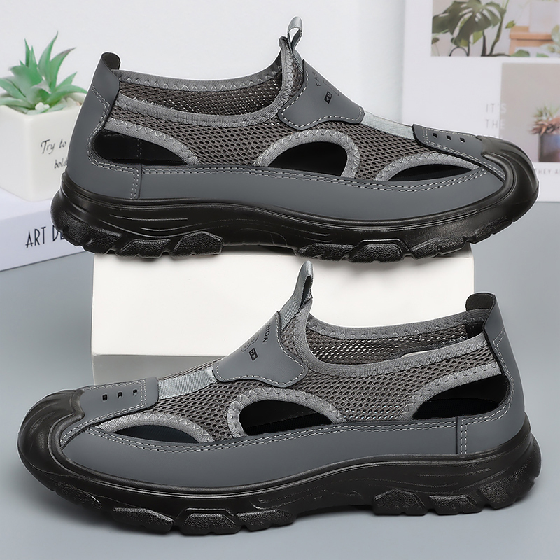 Men's Lightweight Sneakers - Non-Slip Breathable Casual Sports Shoes