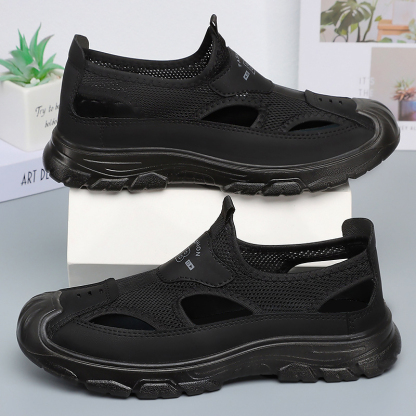 Men's Lightweight Sneakers - Non-Slip Breathable Casual Sports Shoes