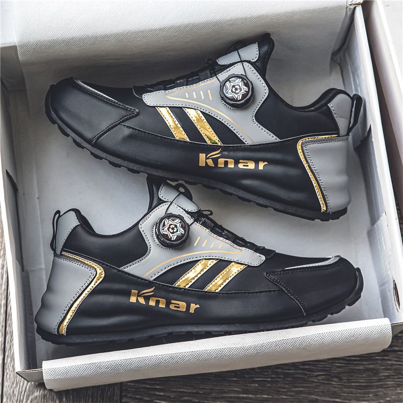 Men's Trendy Sneakers, Comfy Non Slip Casual Soft Sole Shoes for Men's Outdoor Activities