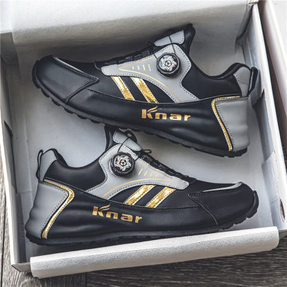 Men's Trendy Sneakers, Comfy Non Slip Casual Soft Sole Shoes for Men's Outdoor Activities