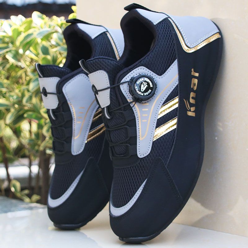 Men's Trendy Sneakers, Comfy Non Slip Casual Soft Sole Shoes for Men's Outdoor Activities