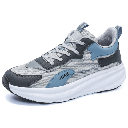 Men Extra Wide Width Sneakers Comfort Walking Shoes Relieve Foot Pain Wide Toe Box with Arch Support