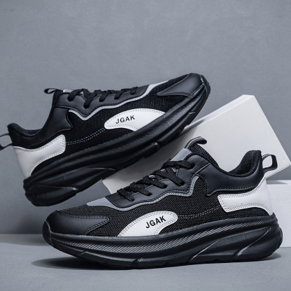 Men Extra Wide Width Sneakers Comfort Walking Shoes Relieve Foot Pain Wide Toe Box with Arch Support