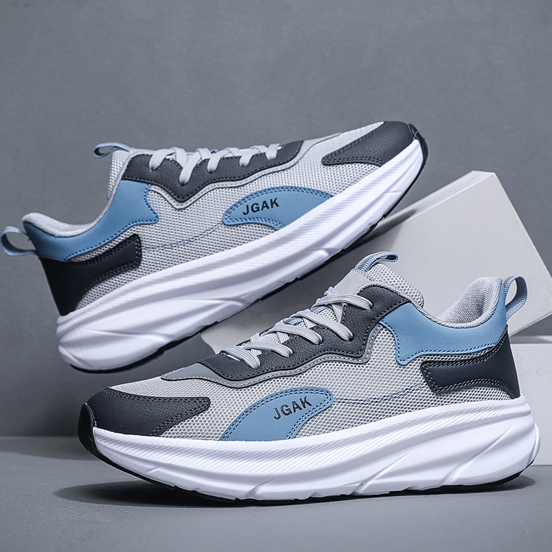 Men Extra Wide Width Sneakers Comfort Walking Shoes Relieve Foot Pain Wide Toe Box with Arch Support