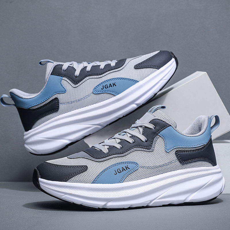 Men Extra Wide Width Sneakers Comfort Walking Shoes Relieve Foot Pain Wide Toe Box with Arch Support