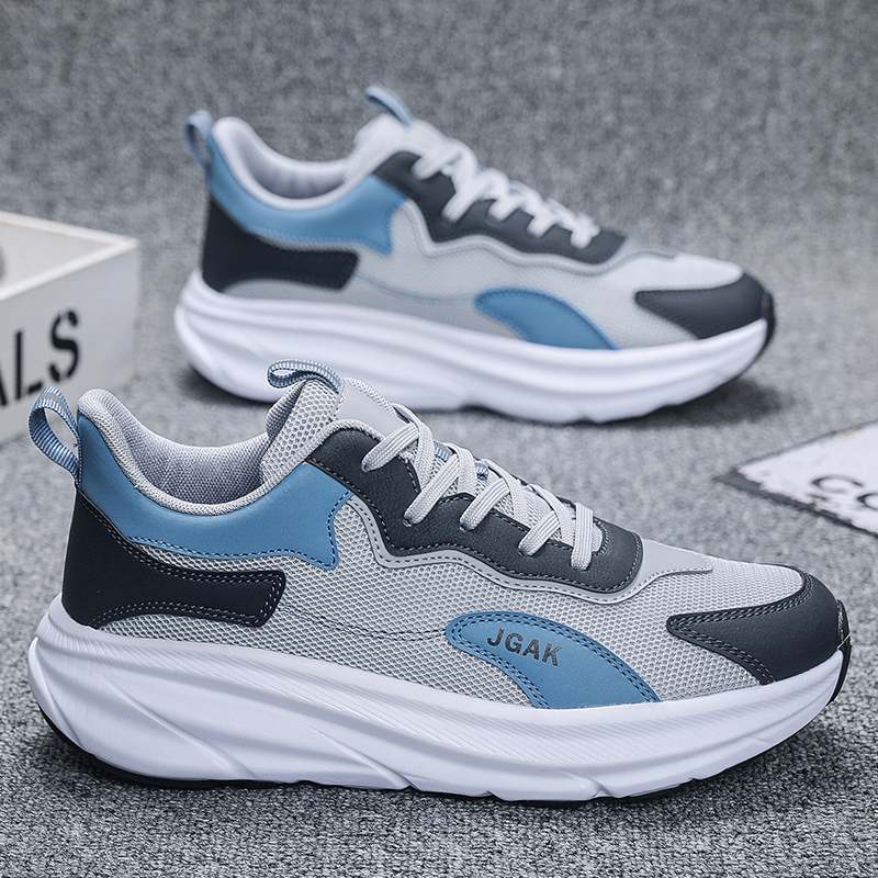 Men Extra Wide Width Sneakers Comfort Walking Shoes Relieve Foot Pain Wide Toe Box with Arch Support