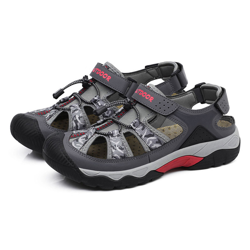Men's Sandals, Closed Toe Athletic Sport Sandals, Mens Summer Shoes, Lightweight Trail Walking Sandals for Men