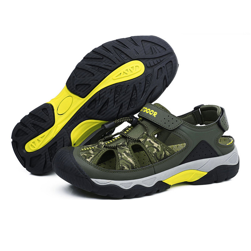 Men's Sandals, Closed Toe Athletic Sport Sandals, Mens Summer Shoes, Lightweight Trail Walking Sandals for Men