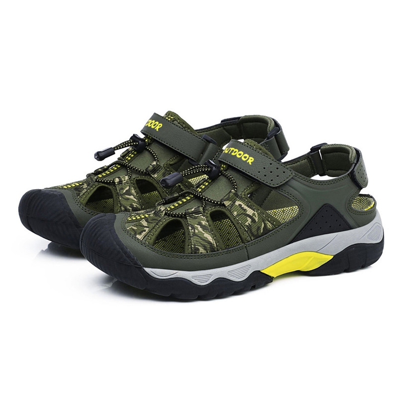 Men's Sandals, Closed Toe Athletic Sport Sandals, Mens Summer Shoes, Lightweight Trail Walking Sandals for Men