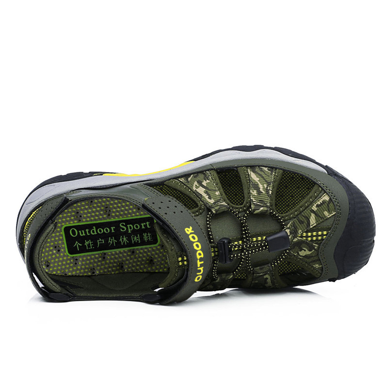 Men's Sandals, Closed Toe Athletic Sport Sandals, Mens Summer Shoes, Lightweight Trail Walking Sandals for Men