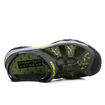 Men's Sandals, Closed Toe Athletic Sport Sandals, Mens Summer Shoes, Lightweight Trail Walking Sandals for Men