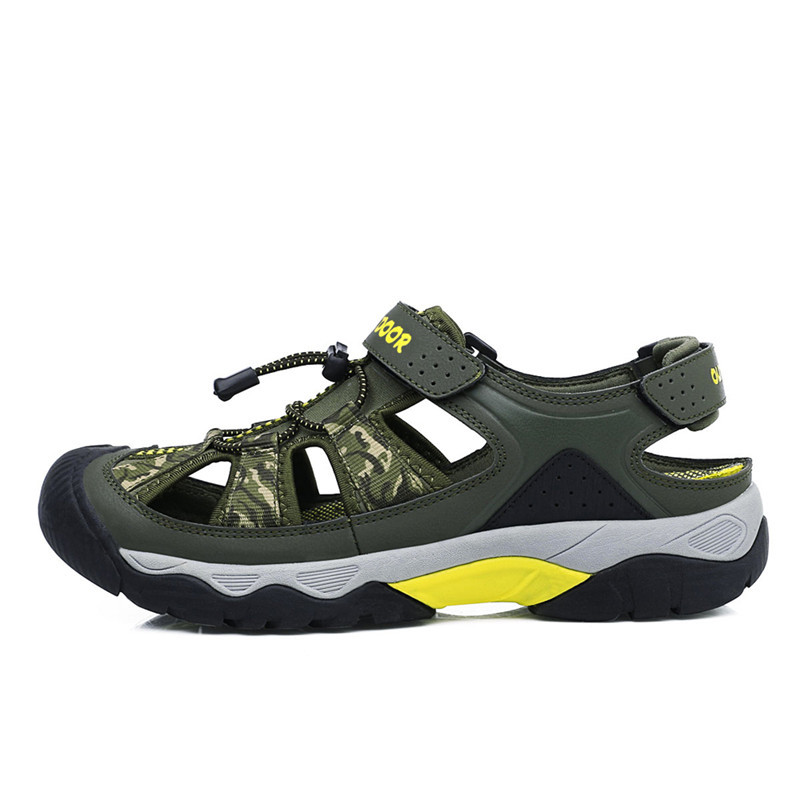 Men's Sandals, Closed Toe Athletic Sport Sandals, Mens Summer Shoes, Lightweight Trail Walking Sandals for Men