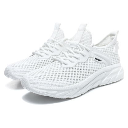 Men’s Amphibious Water Shoes - Summer Hiking Athletic Water Sandals Closed Toe Aqua Sneakers