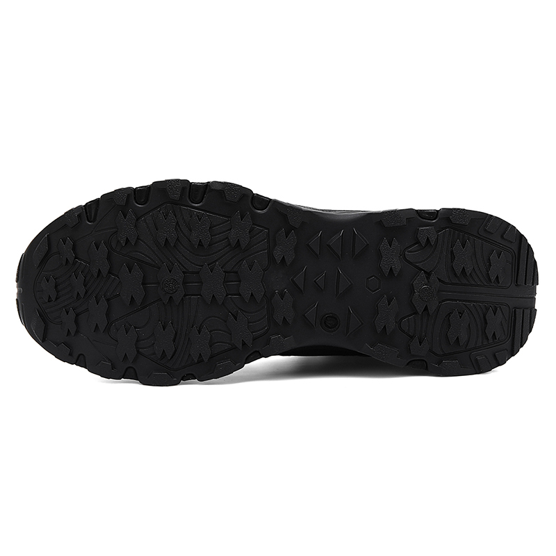 Men's Waterproof Hiking Boots Non-Slip Lightweight Outdoor Mid Top Ankle Boot Breathable Hiker Work Trekking Shoes