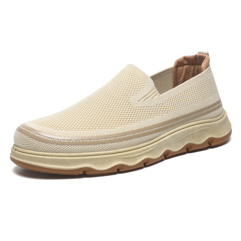 Mens Boat Shoes Casual Loafers Slip On Walking Dress Sneakers Mesh Business Oxfords Work Lightweight Soft Sole