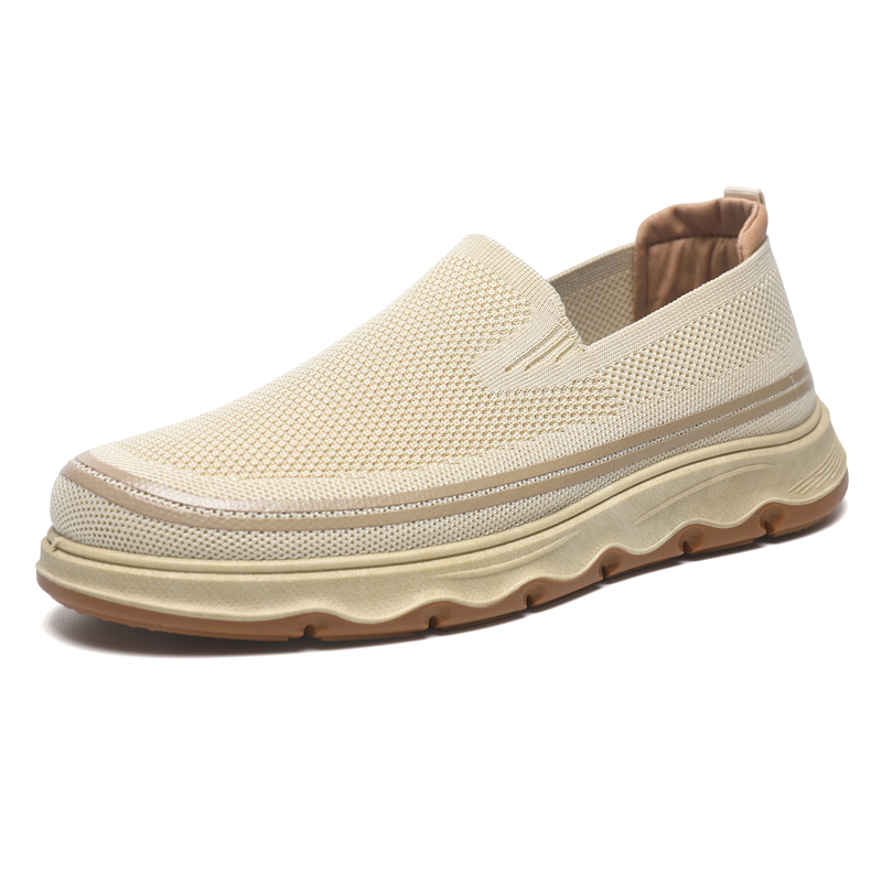 Mens Boat Shoes Casual Loafers Slip On Walking Dress Sneakers Mesh Business Oxfords Work Lightweight Soft Sole