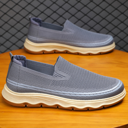 Mens Boat Shoes Casual Loafers Slip On Walking Dress Sneakers Mesh Business Oxfords Work Lightweight Soft Sole